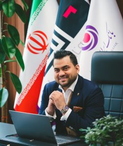 امین رضا ریاضتی مدیرعامل شرکت آرمان وفاداری آریا